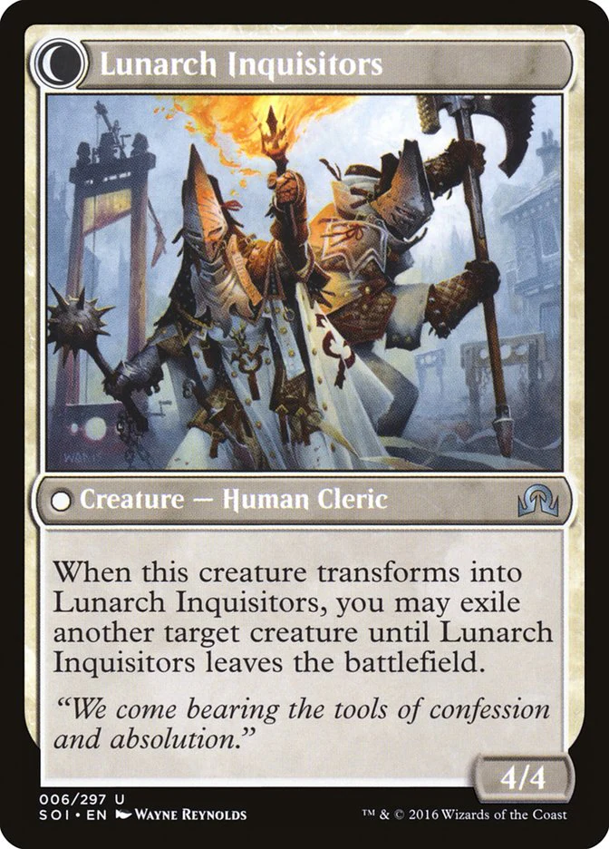 Avacynian Missionaries // Lunarch Inquisitors [Shadows over Innistrad] - Image 2