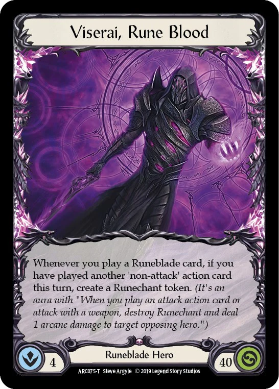 Azalea // Viserai, Rune Blood [ARC039 // ARC075] (Arcane Rising) - Image 2