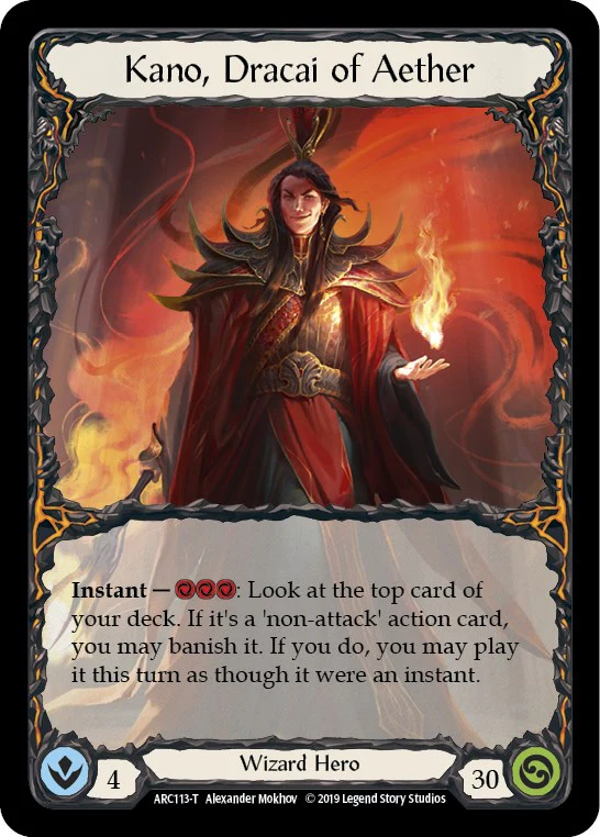 Crucible of Aetherweave // Kano, Dracai of Aether [ARC115 // ARC113] (Arcane Rising) - Image 2