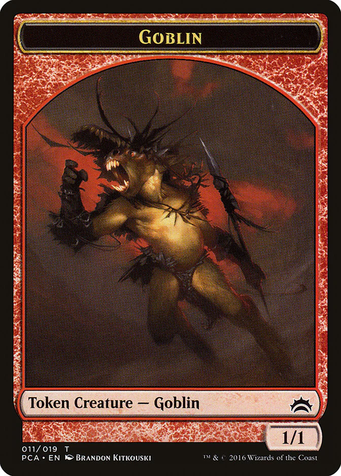 Germ // Goblin Double-Sided Token [Planechase Anthology Tokens] - Image 2