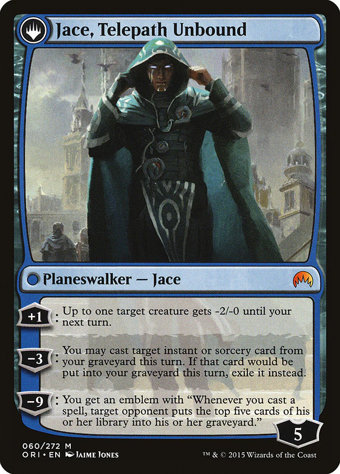Jace, Vryn's Prodigy // Jace, Telepath Unbound [Magic Origins] - Image 2