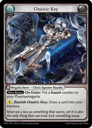 Oneiric Key (016) [Phantom Monarchs]
