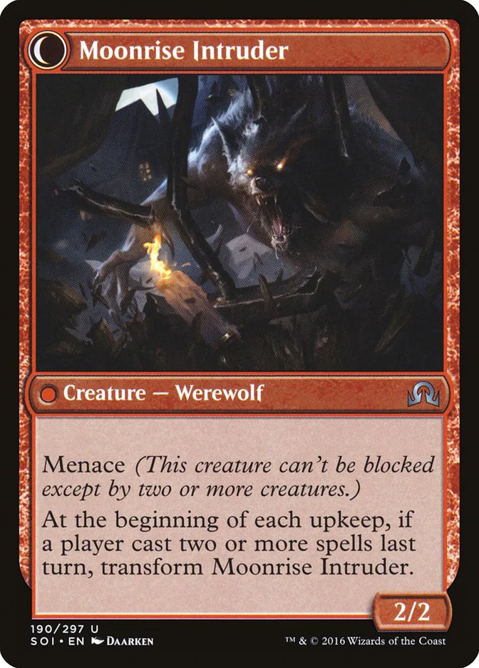 Village Messenger // Moonrise Intruder [Shadows over Innistrad] - Image 2
